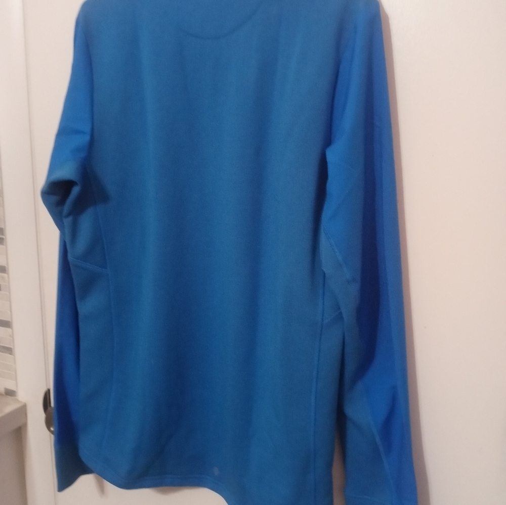 Adidas Running Sky blue Climacool Athletic shirt, Reflective, thumbholes M - Picture 12 of 13